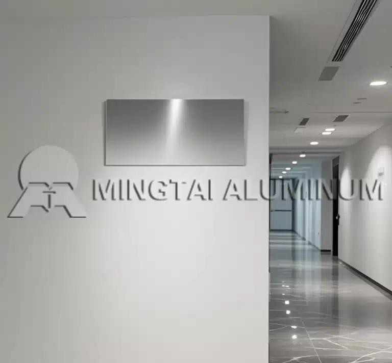 aluminum office sign
