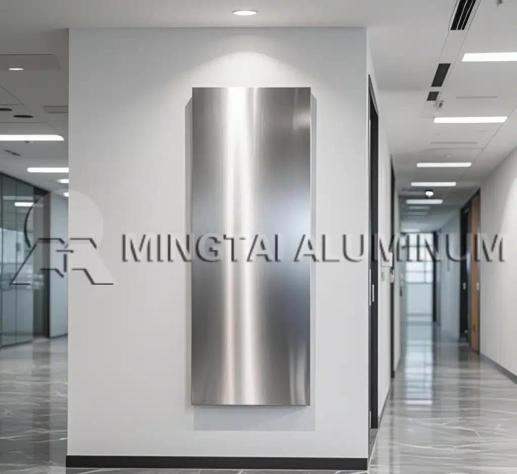 aluminum office sign